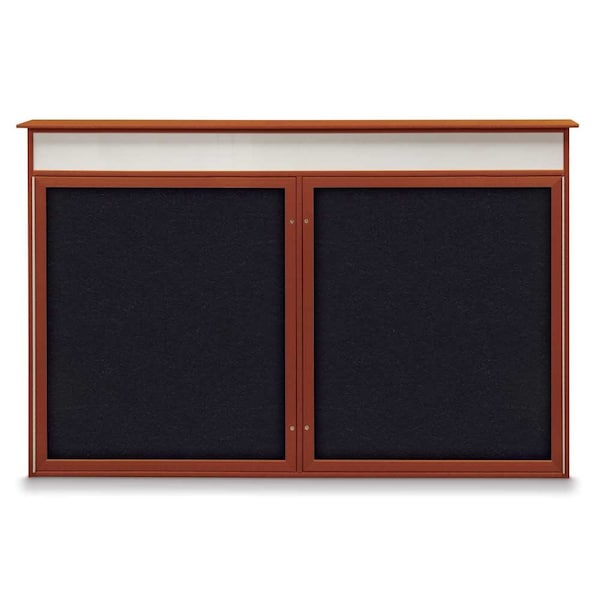 Open Faced Traditional Rounded Corkboard